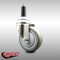 Service Caster 4 Inch 316SS Gray Polyurethane Wheel Swivel 7/8 Inch Expanding Stem Caster SCC-SS316EX20S414-PPUB-78 - alternate 3